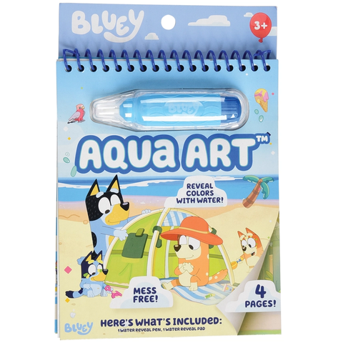 Bluey Aqua Art