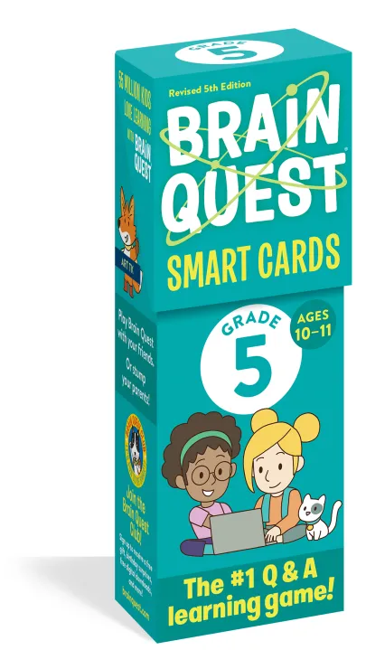 Brain Quest  | 5th Grade Smart Cards Revised 5th Edit