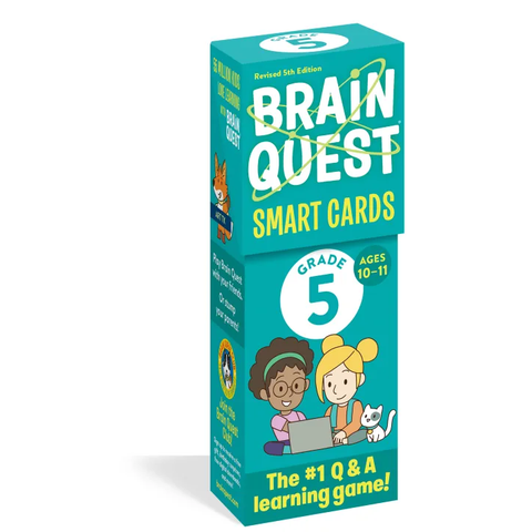 Brain Quest 5th Grade Smart Cards Revised 5th Edition - CR Toys
