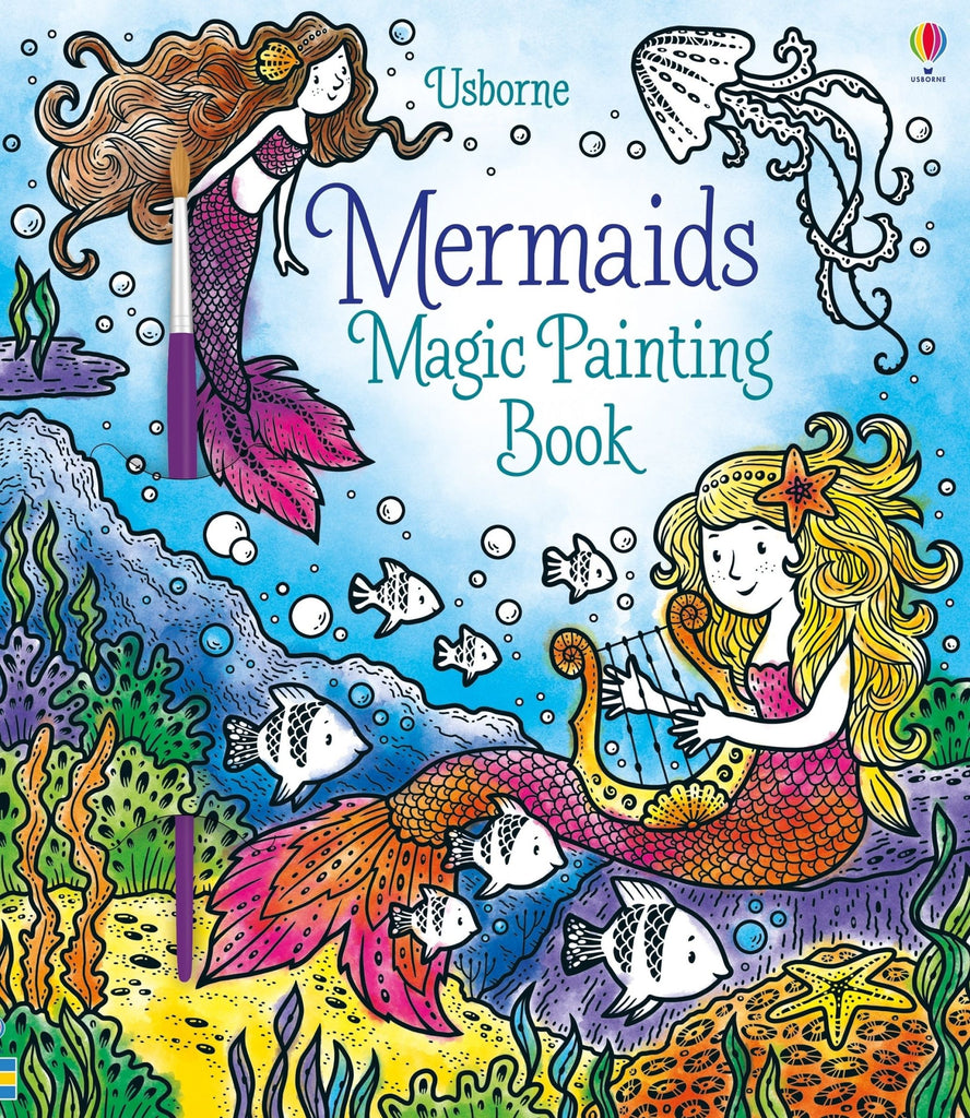 Mermaids Magic Water Painting Book