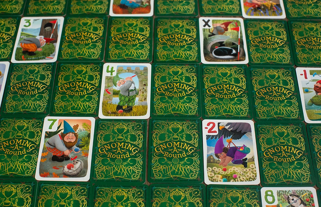 Gnoming A Around Golf Card Game