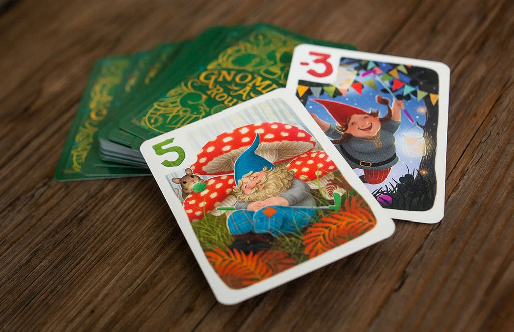 Gnoming A Around Golf Card Game