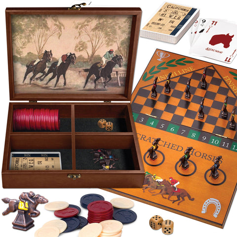 Horse Racing Game | Grand National | Wooden Box - 1