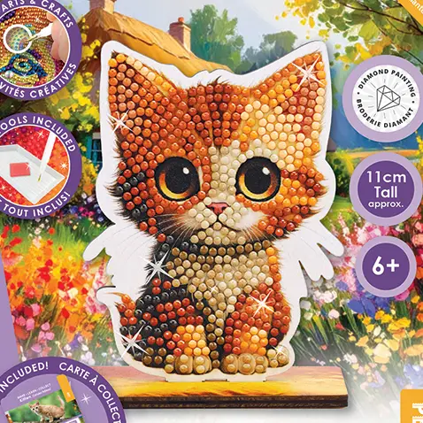 Crystal Art Buddies | Kitten - CR Toys
