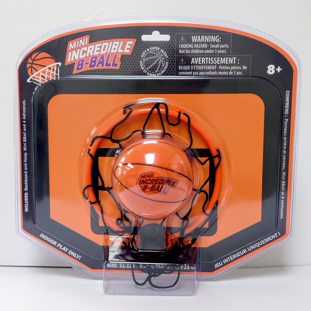 Incredible Bball Mini Hoop & Ball - 1