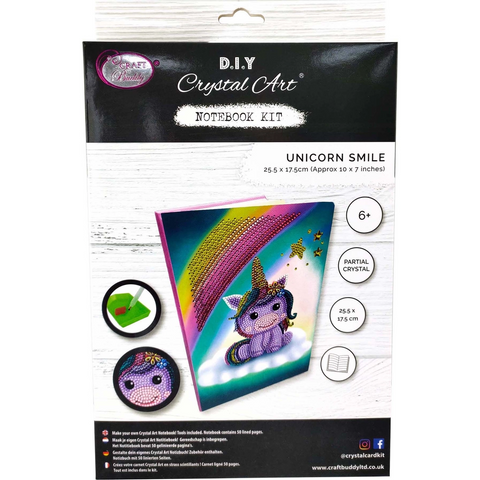 Crystal Art | Notebook Kit Unicorn