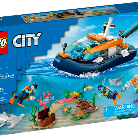 Lego City Explorer Diving Boat