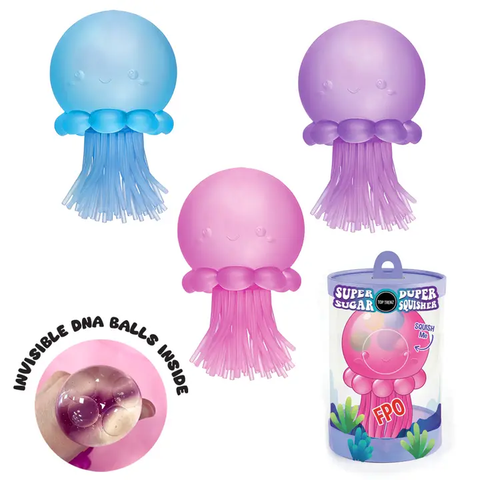 Super Duper Sugar Squisher | Jelly Fish - CR Toys