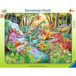 Puzzle | Dinosaur Roar | 30 Pc Frame Puzzle - CR Toys