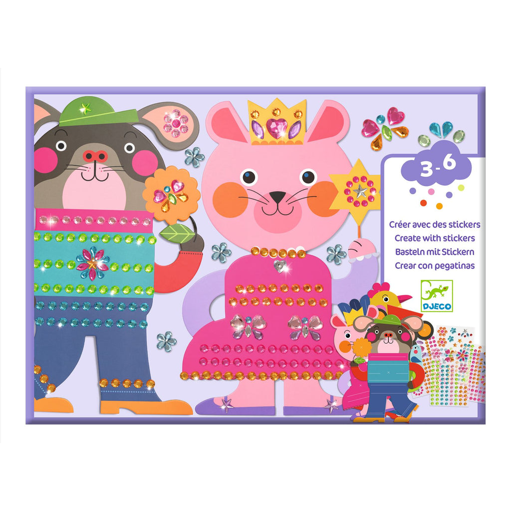 Pg Sparkles Sticker Collage For Ages 3+