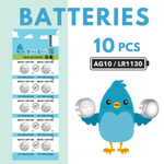 Ditty Bird | Battery Pack Of 10 - 4