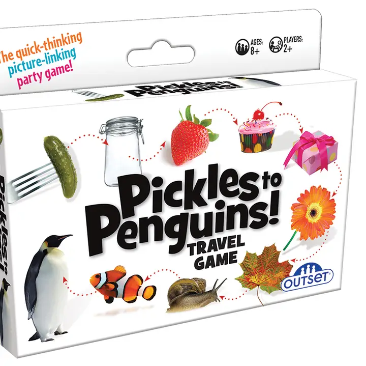 Pickles To Penguins! | Fast-Paced Game of Wild Connections | 8+ - CR Toys