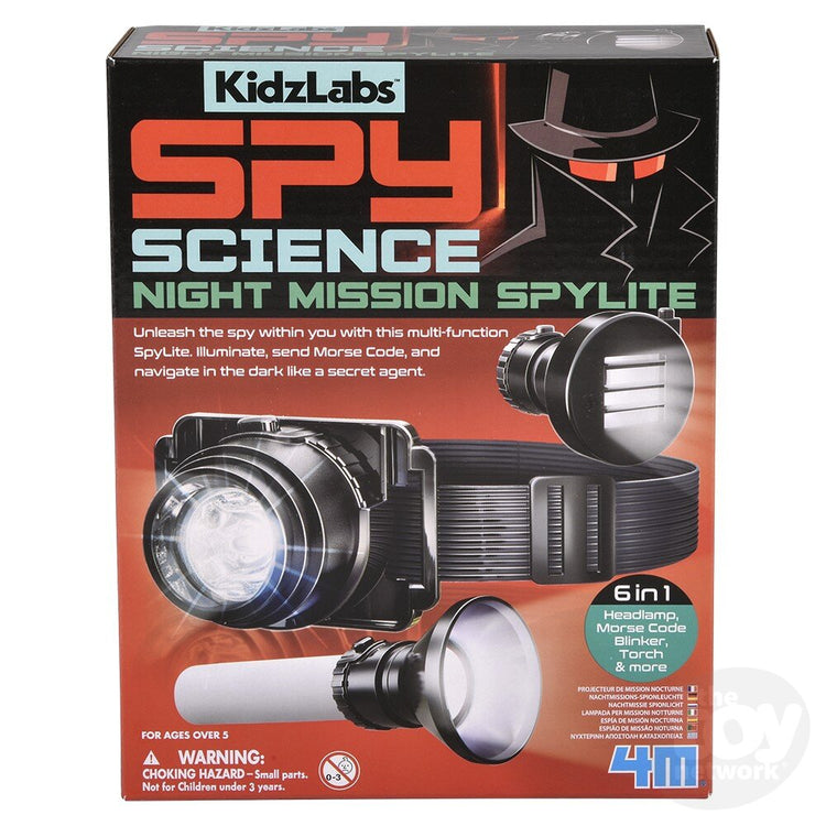 Kidzlabs | Spy Science Night Mission Spylite 5+ - CR Toys