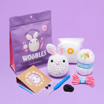 Wobbles Crochet Kit | Bunny Beginner 12+ - CR Toys