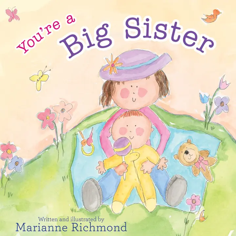 You'Re A Big Sister Hardcover Book - CR Toys