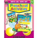 Write-On/Wipe-Off Book | Preschool Activities - CR Toys