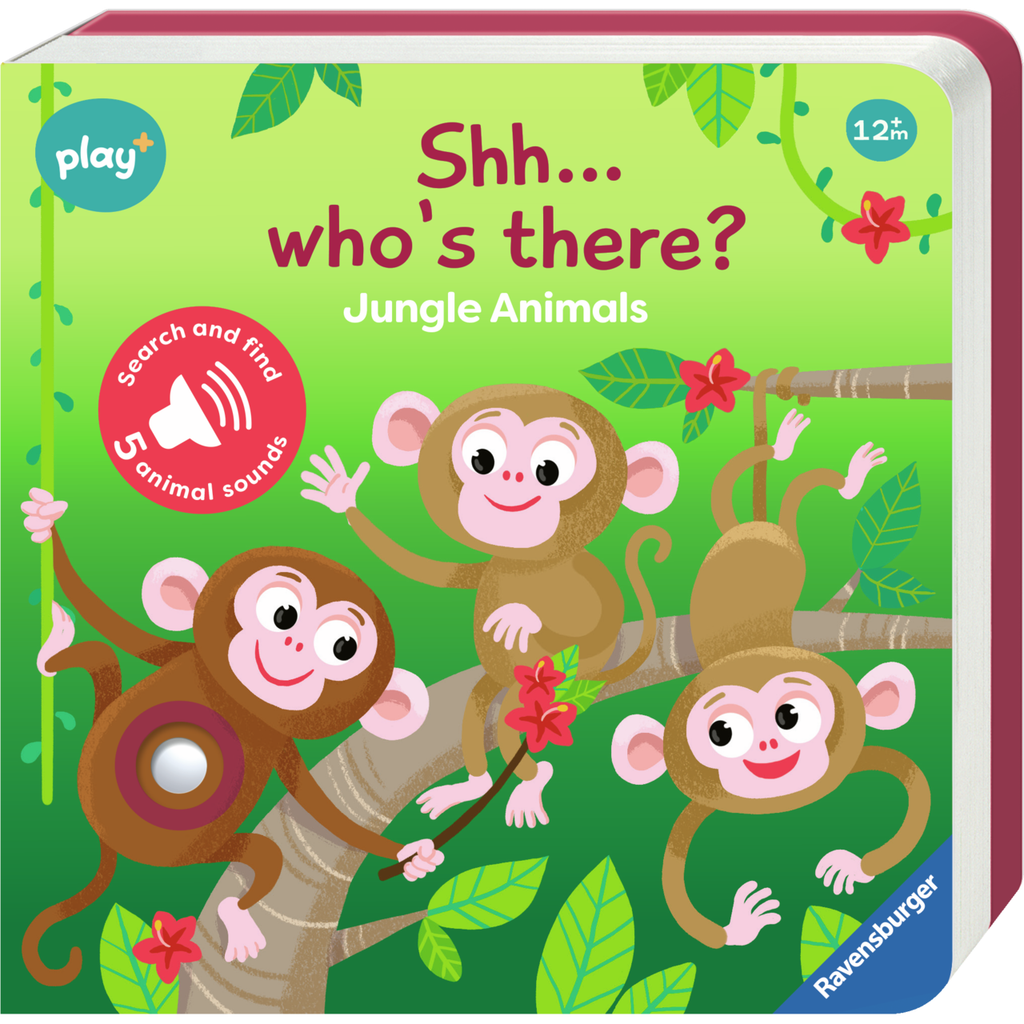 Shh Who's There? Jungle Animals - CR Toys