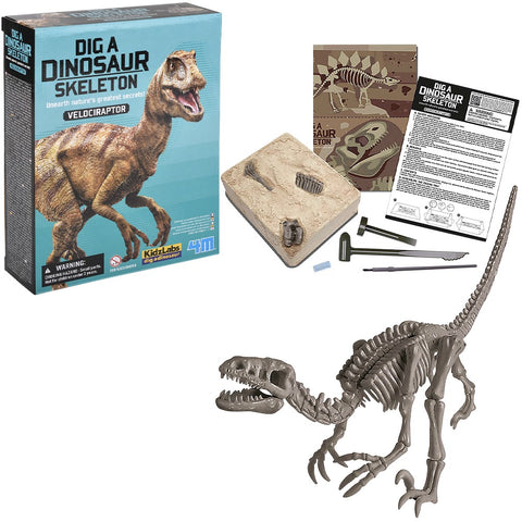 Dig A Dinosaur Skeleton/Velociraptor