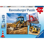 Puzzle | Diggers at Work | 3 x 49 pc - CR Toys