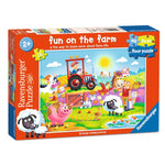 Puzzle |  Fun on the Farm 16pc Floor Puzzle - CR Toys