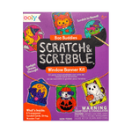 Mini Scratch & Scribble | Halloween Window Banner Kit 6+ - 1