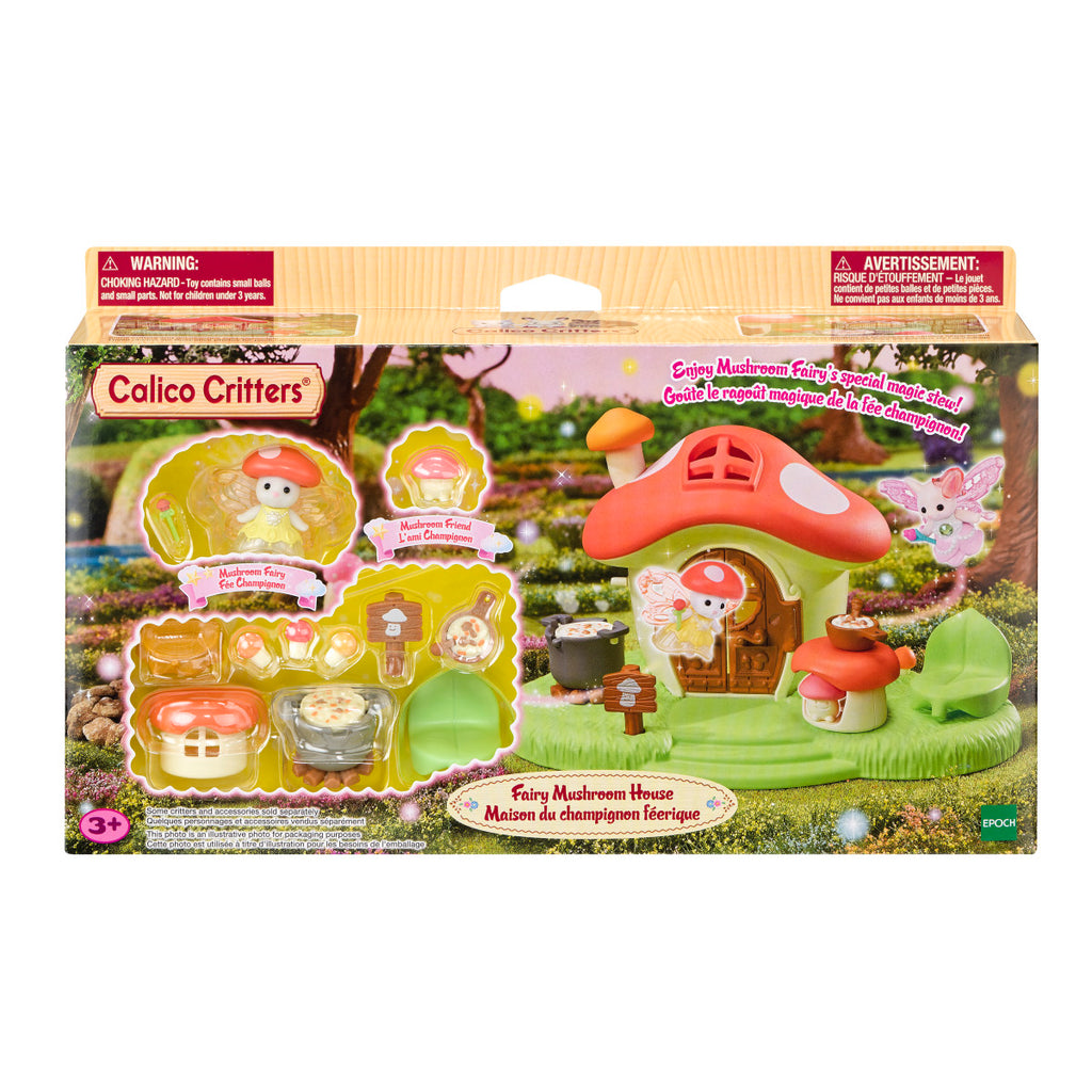 Calico Critters | Fairy Mushroom House - 1