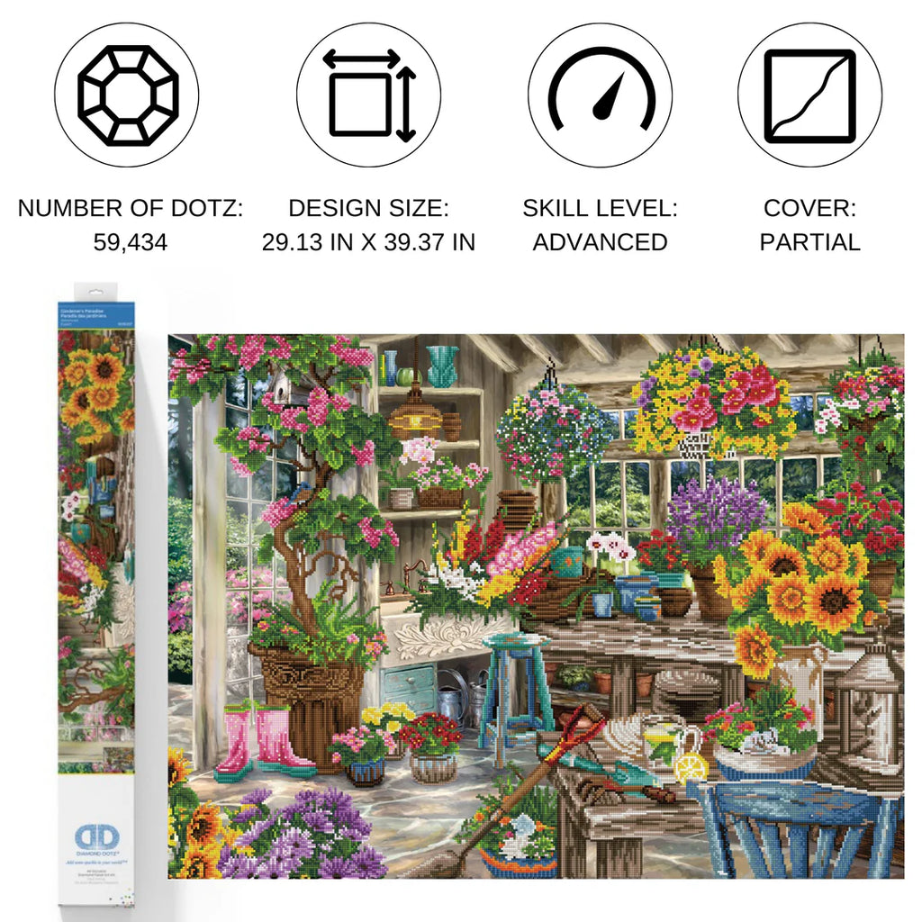 Diamond Dotz | Gardener's Paradise 8+ - CR Toys