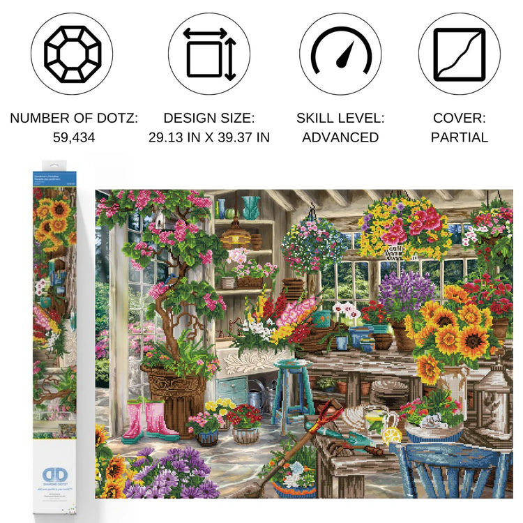 Diamond Dotz | Gardener's Paradise 8+ - CR Toys