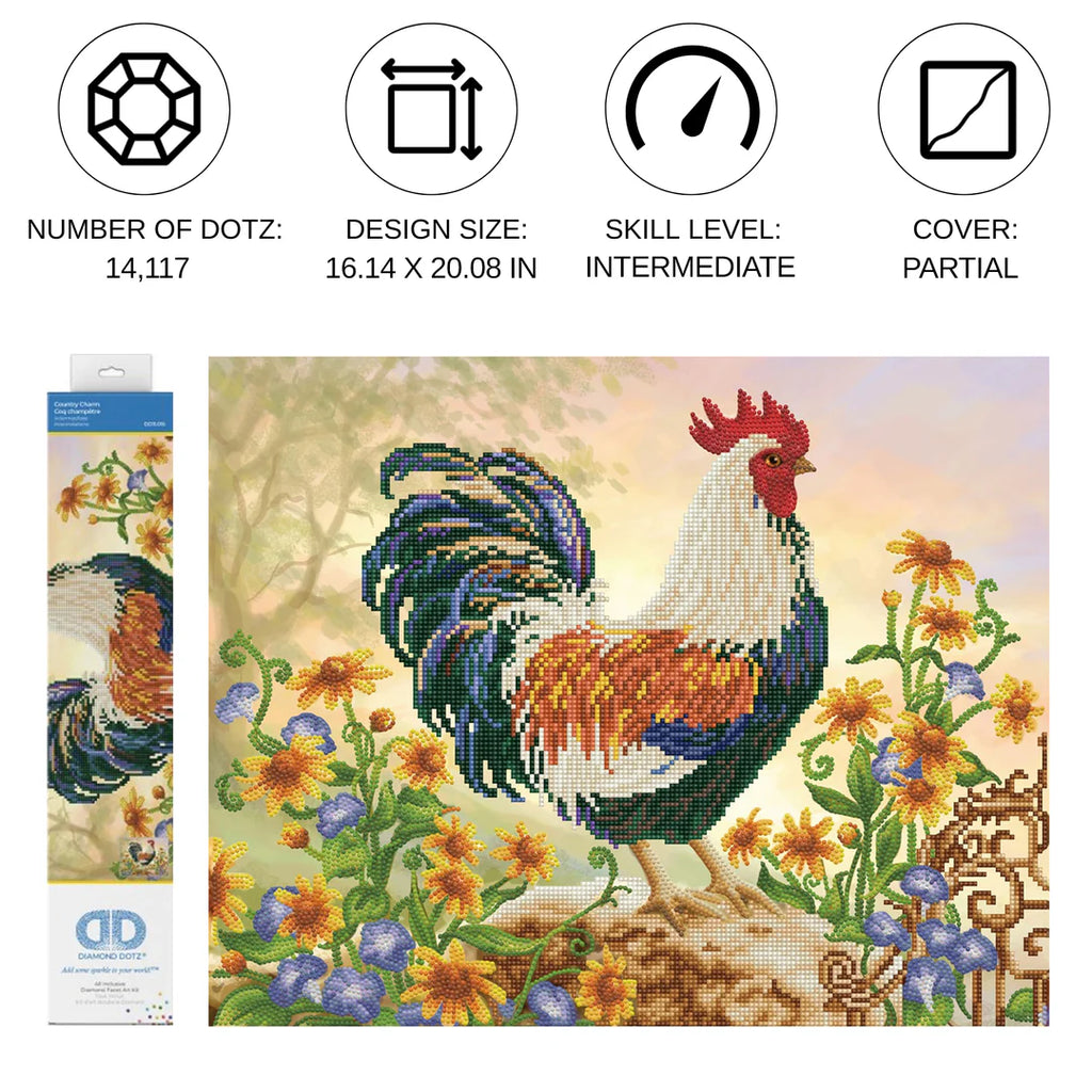 Diamond Dotz Diamond Painting | Country Charm 8+ - 4