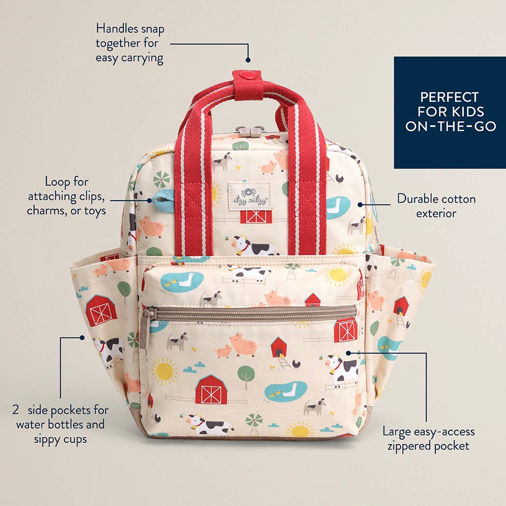 Itzy Bitzy Backpack | Farm Friends 2+ - 7
