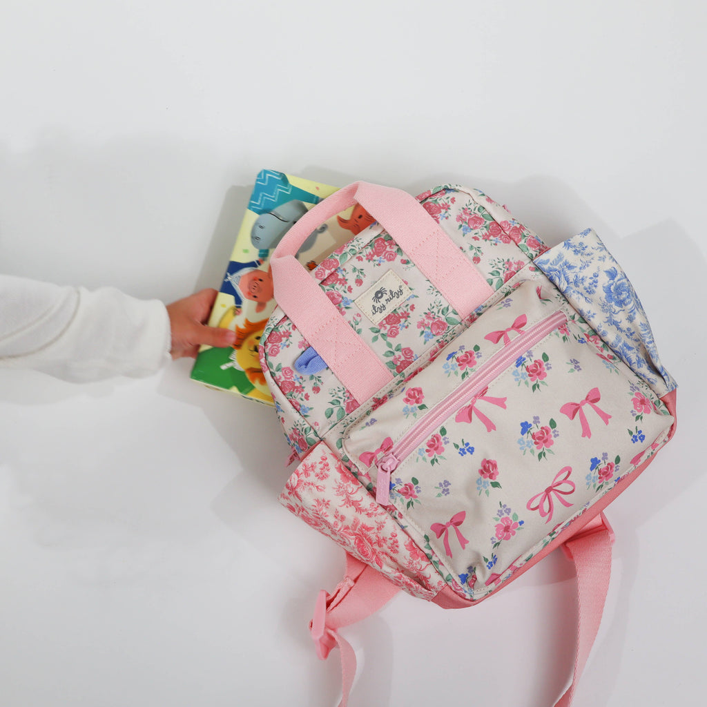 Itzy Ritzy Backpack | Ribbon and Bows 2+ - 3