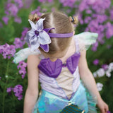 Mermaid Dress & Headband - Lilac  (Size 7-8)