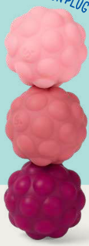 Odds Silicone Fidget Magnets | Pink - 4