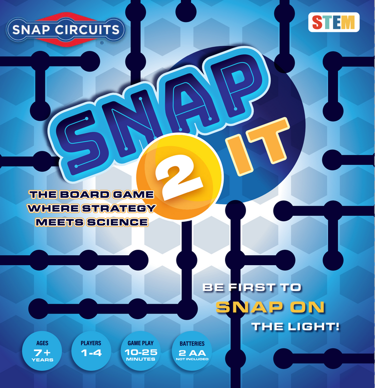 Snap Circuit Snap 2 It Board Science Game Scboardgame - 8