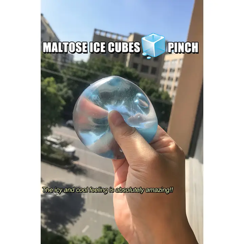 Crystal Ice Cube Squeeze Toy - CR Toys