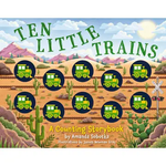 Ten Little | Trains Book - CR Toys