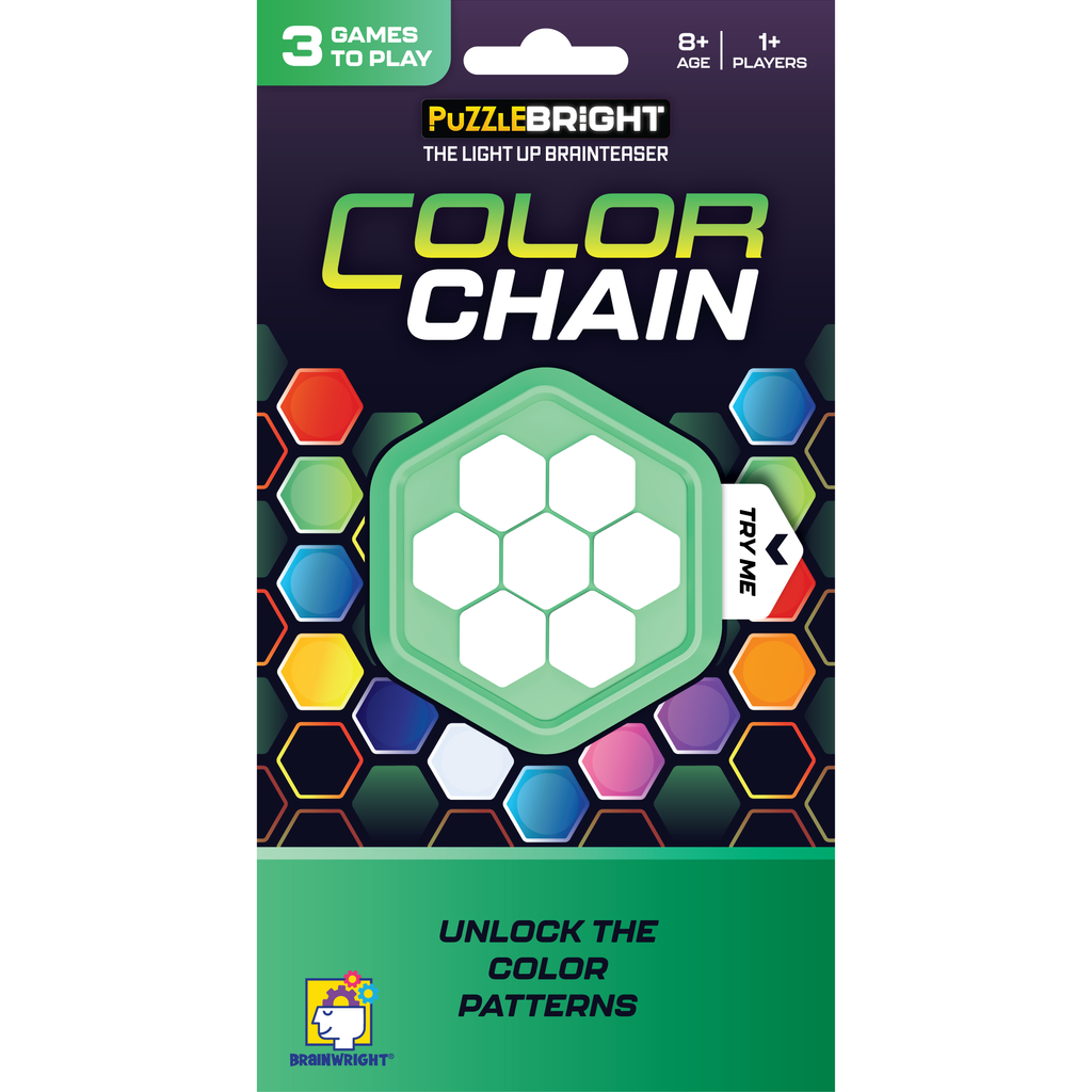 Color Chain Game | Unluock the Color Pattern | Ages 8+ | 1 Player