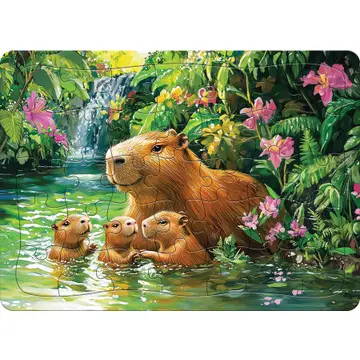 Capybaras 35pc Puzzle 3+ - 1