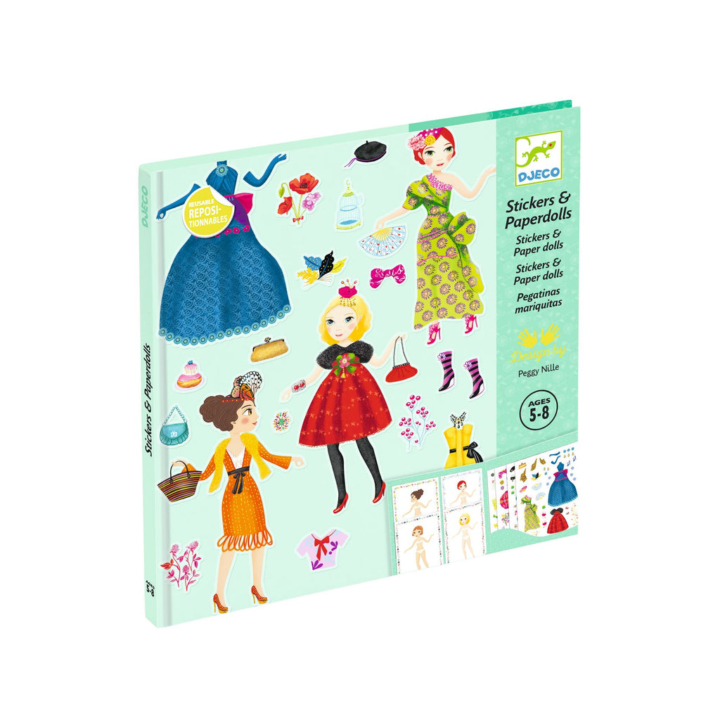 Pg Stickers And Paper Dolls Massive Fashion Dj09691