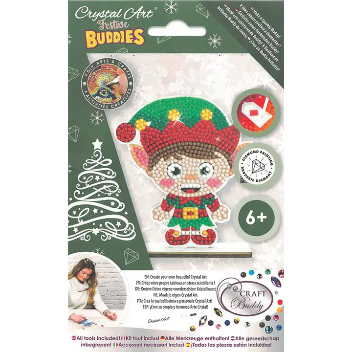 Crystal Buddies | Christmas | Elf 6+ - 2