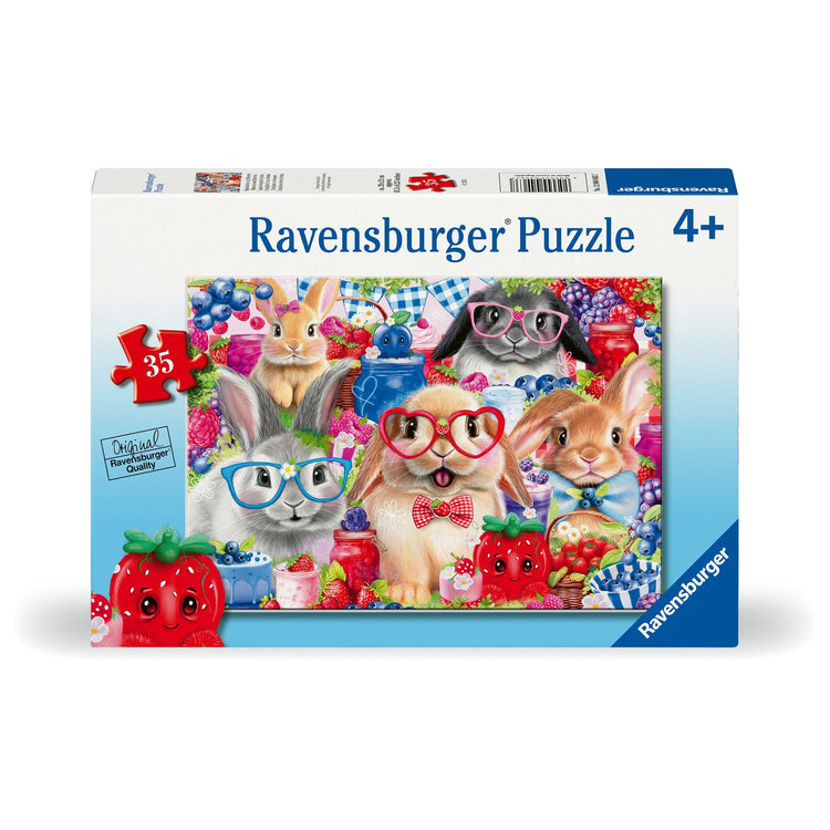 Puzzle | Bunnies & Berries | 35pc - CR Toys