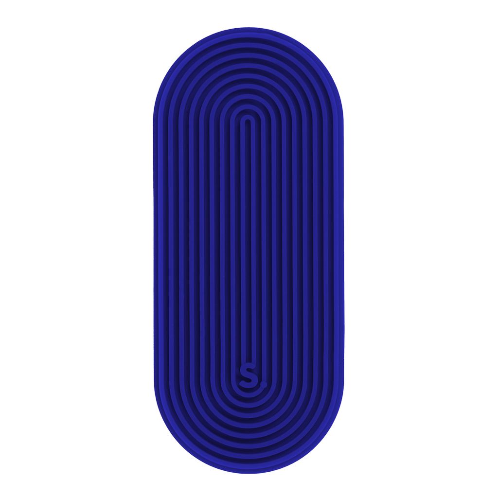 Slabs Silicone Sensory Sticker | Grooves Blue - 4