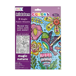 Hidden Colors Magic Paint Sheets-Magic Nature 161-091
