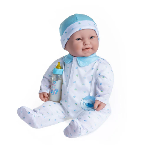 La Baby Sofy Baby Doll 20" Blue For Ages 2+