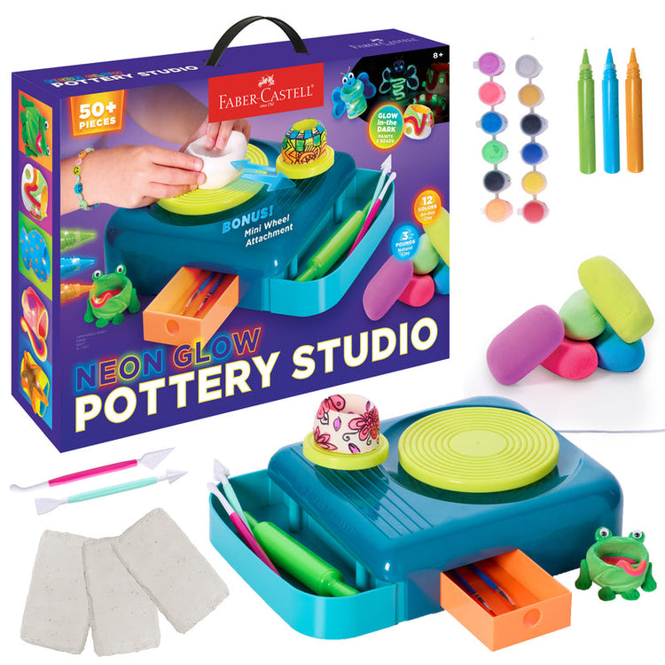 Pottery Studio | Neon Glow 8+ - CR Toys