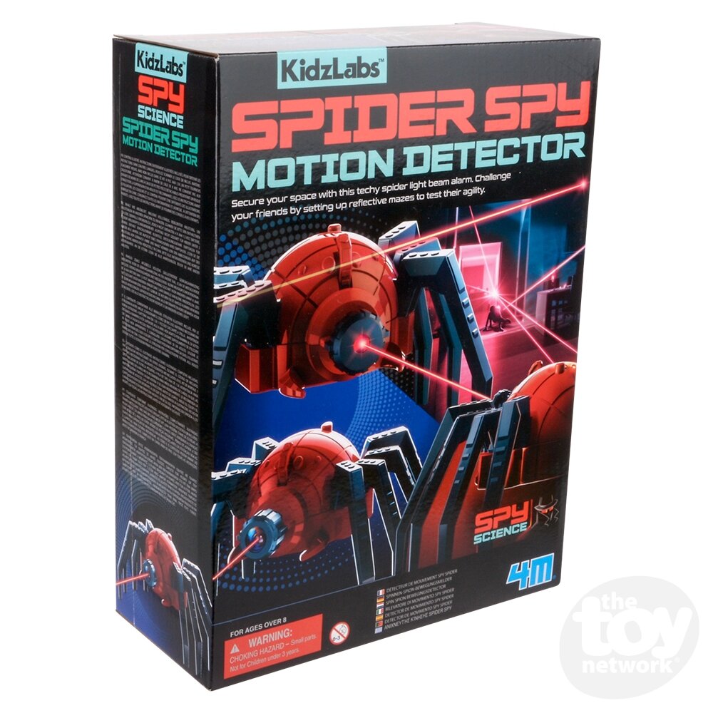 KidzLabs Spider Spy Motion Detector 8+ - 1