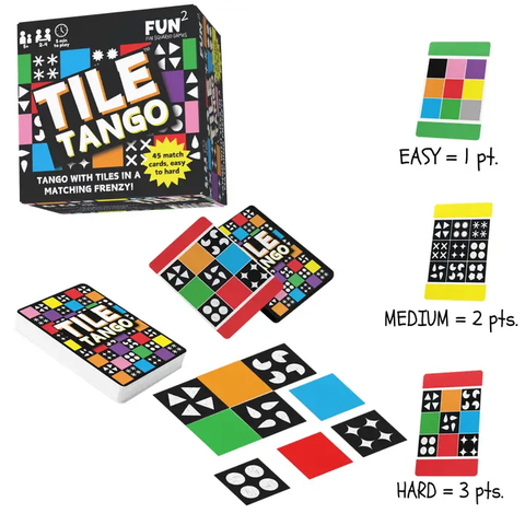 Tile Tango Matching Game Ages 5+