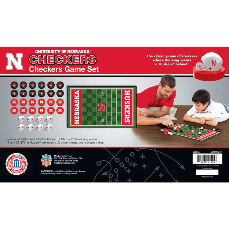 Nebraska | Checkers Folding Box 6+ - 3