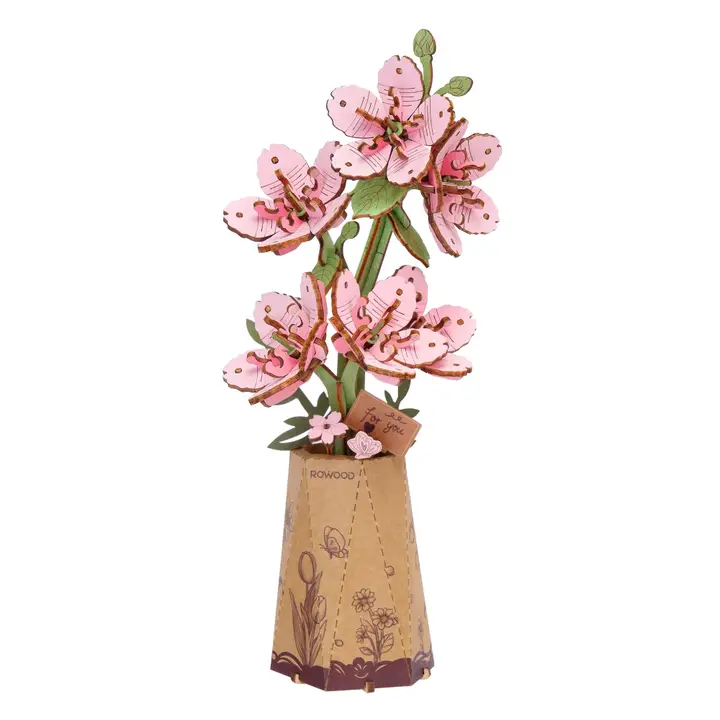 Hands Craft | Wooden Flower Sakura 14+