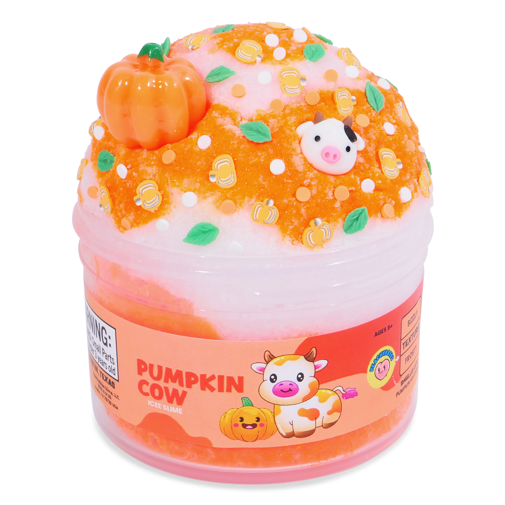 Peachybbies Slime | Pumpkin Cow Icee Slime - 1